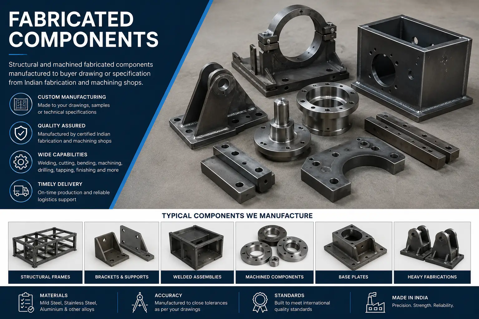 Fabricated Components capability