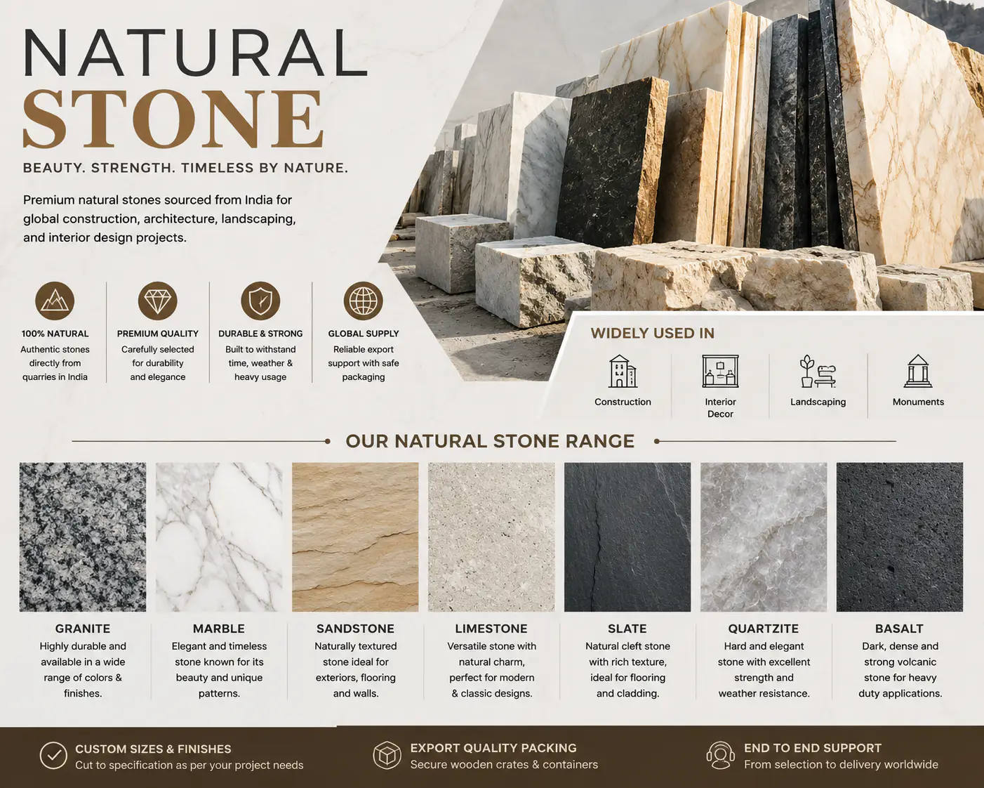 Natural Stone capability