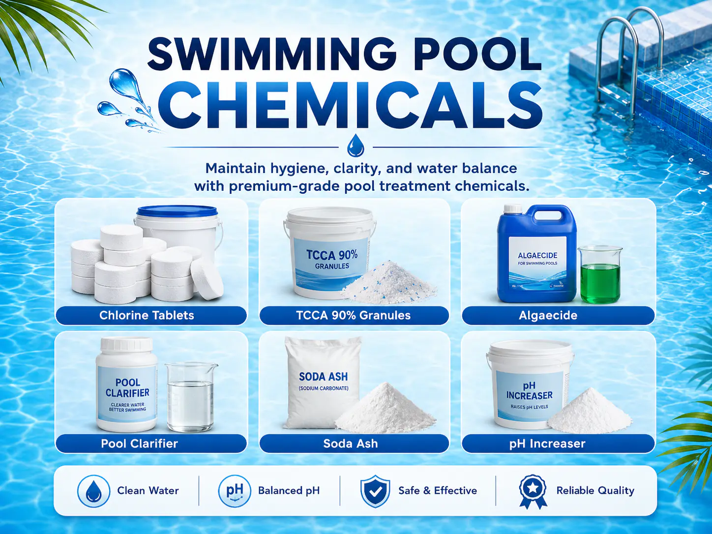 Swimming Pool Chemicals capability